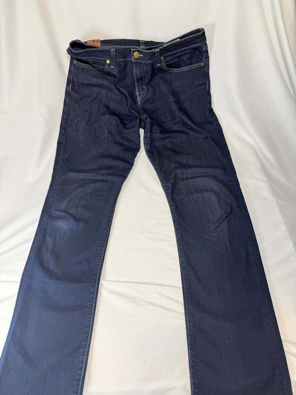 Aviator Best Travel Jeans Women's 29 Dark Indigo Slim Straight USA Made Denim